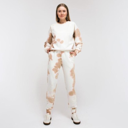 Women's pants Minaku: Casual Collection Beige Color, Rr. 48