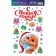 New Year stickers on windows, vinyl “Happy New Year”, squirrel, reusable, 20 x 34.5 cm, New Year