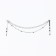 Hair jewelry on invisible "You are wonderful", 17 cm