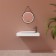 ABBER STEIN AS2601 sink, invoice, 550x360x60 mm, white, matte