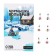 Mormyshka Chertik white, black eye + beads, weight 1 g