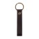 Leather keychain for a car key, strap, genuine leather, brown