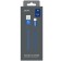 PERO DC -02, Lightning cable - USB, 2.4 A, 1 m, fabric braid, blue