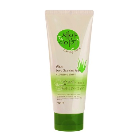 Foam for washing with aloe Cleansing Story Foam Cleansing (Aloe) 120G 120g