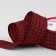 Decorative ribbon "Cell", 25 mm, 9 ± 0.5 m, red color