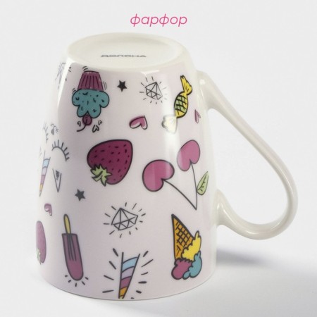 Porcelain share mug "Sweets", 350 ml-1