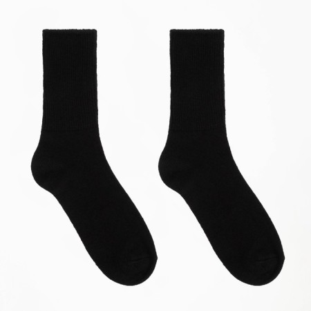 Women's socks, black color, size 23-25 ​​(36-40)-1