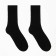 Women's socks, black color, size 23-25 ​​(36-40)