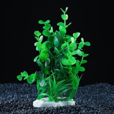 Artificial aquarium plant, 14 x 12 x 17 cm