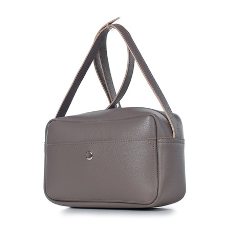 Female bag, artized leather, 230x150x80 cm, beige T.