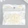 Beads for creativity plastic "Pearl Bell" set 40 pcs 1x0.9x0.9 cm