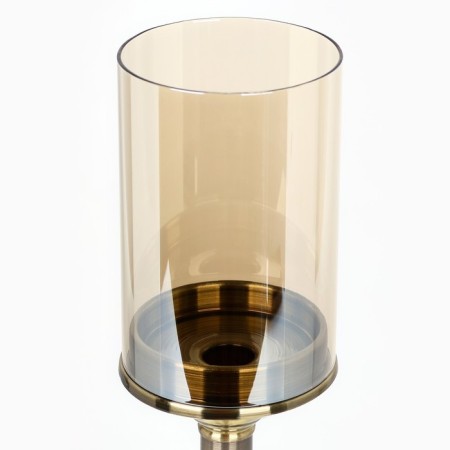 Climber metal, glass "Prince" per 1 candle 12.5 x 12, 5 x 36.5 cm-3