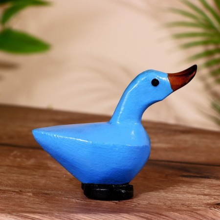 Souvenir "Duck Blue" tree 15x7x11 cm-3