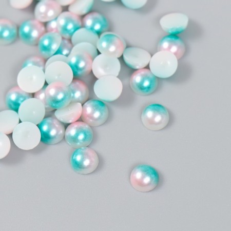 Decor "Blue-Great Gradient" d = 6 mm 10g 200 pcs 5x2.5 cm-2