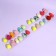 A set of sponges for makeup, 6 pcs, assorted, color mix