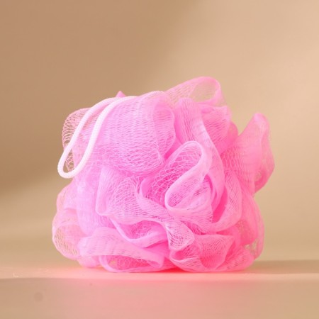 Gift set "Magic Girl", bath foam and body washcloth, strawberries-5