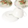 Service Porcelain Tea Daulay "Christmas", 12 items: 6 cups 280 ml, 6 saucers, d = 15 cm