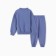 Set for a boy (jumper, trousers), blue color, height 128 cm
