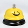 Tables "Smile", 6 x 7.5 cm, yellow