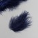 Pen of decorative goose downy "dark blue" set 40 pcs h = 10-15 cm