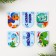 New Year. Bookmarks for books Magnetic 6 pcs "Believe me in a dream"