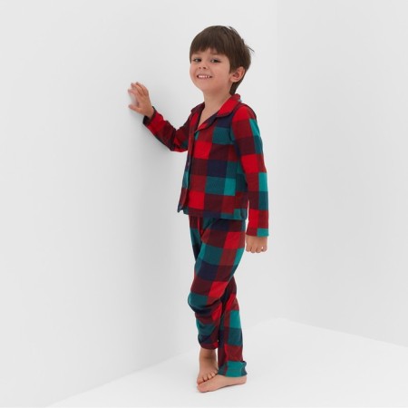 New Year. PAZHAMA Children's KAFTAN XMAS MOOD, size 34 (122-128 cm)-7