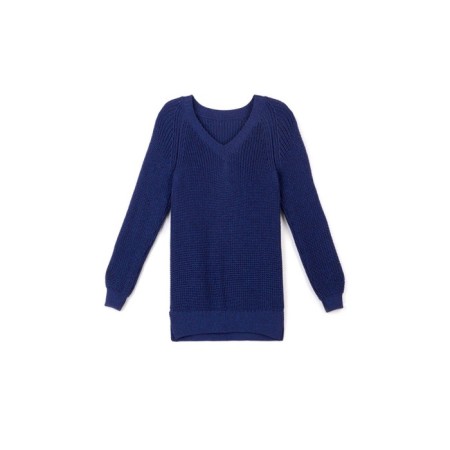 Pulover female elongated Conte Elegant, size XS, blue color-2