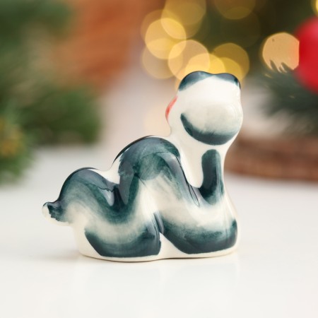 Souvenir "Snake Vanya", Gzhel, Color, 4 cm-2