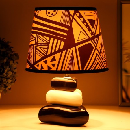 Table lamp "Abstraction" E14 15W 20x20x28 cm Risalux-2