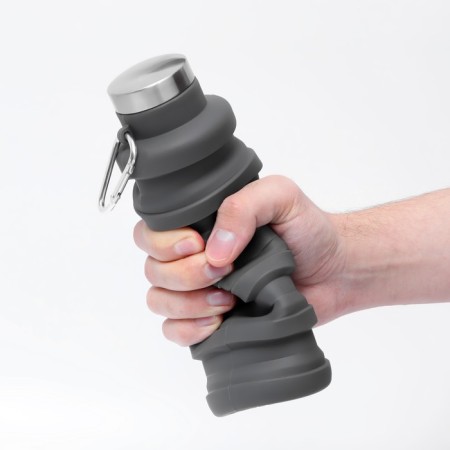Folder bottle, 500 ml, 7 x 21 cm, silicone-4