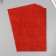 A set of glitter foamiran (5 sheets) 2 mm, 20x30 cm, red