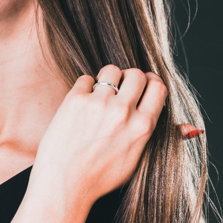 Ring "Wedding", echoing, 17.5 size-1