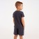 Set for a boy (shirt, shorts) minku: Cotton Collection color gray, height 134