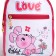 Baby backpack on lightning, pink color