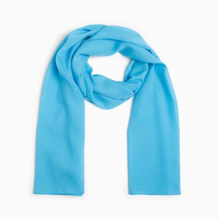 Palantine female chiffon, blue color, size 50x160 cm