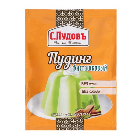 Pudding pistachio "S. Pudov", 35 g