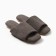 Women's slippers with an open nose eco size 40-41, brown