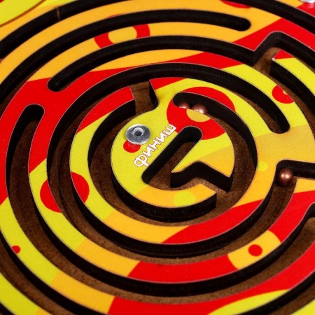 Labyrinth "With balls. Christmas ball "-2