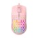 Mouse XTRIKE ME GM-209P, game, wired, backlight, 8000 dpi, USB, 1.5 m, pink