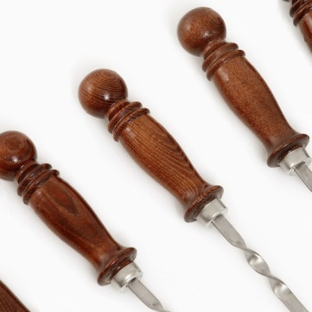 Set with skewers Gift "Shafran", 6 pcs, working part - 50 cm-2