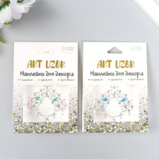 Sticker of rhinestones 