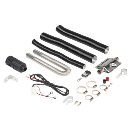 Autonomous Autonomous portable heater 12V 5000W Metal diesel. Corps (narrow)-7