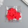 The workpiece of Foamian "Flowerers" 3 cm, thickness. 1mm, set 10 pcs, red