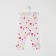 Pants for children, white color/peas, height 62 cm