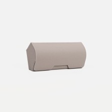 Magnet glass case, length 15.8 cm, napkin, gray color