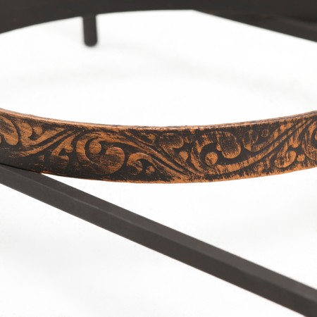 Stand for a cauldron on the barbecue box of steel 10 mm, diameter 30 cm-4