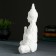Figure "Buddha Medium" White, 12x20x29cm