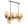 Causte "Dallas" 12he27 40W Brass 124x49x76 cm