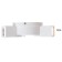 Lamp "Deco" 4xLED 4W 4000K IP66 white 16x4.3x13 cm