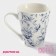 Porcelain share mug "Rosalia", 300 ml, white color